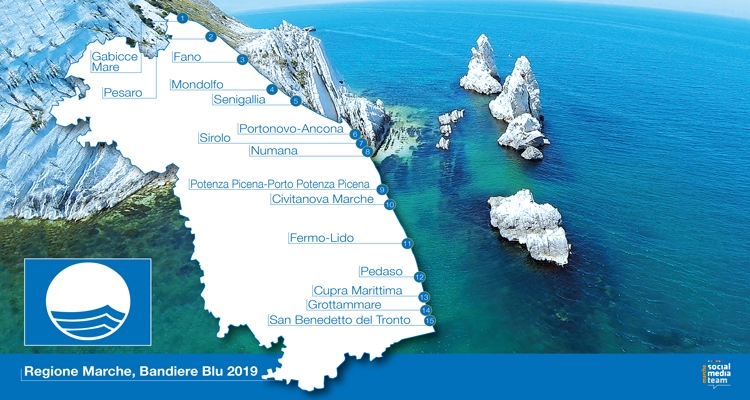 Le Bandiere Blu Delle Marche